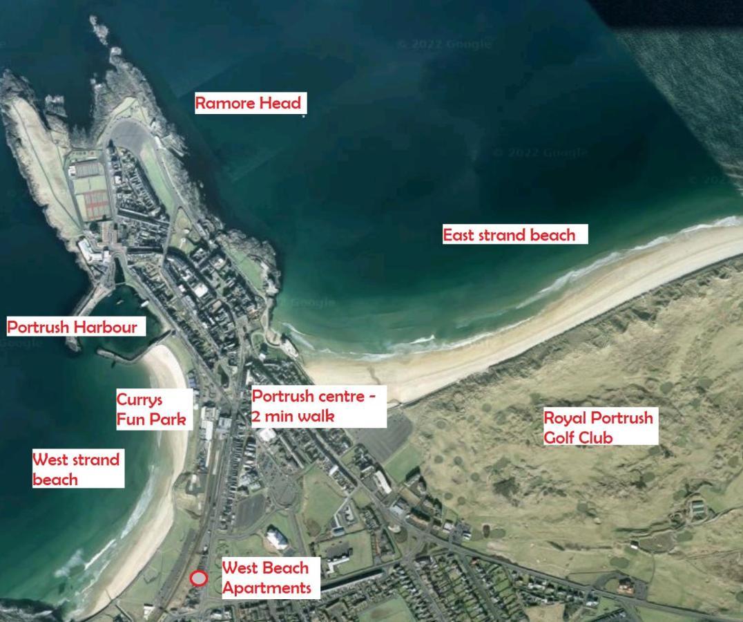 1 West Beach - Dog Friendly - Portrush By The Sea Esterno foto